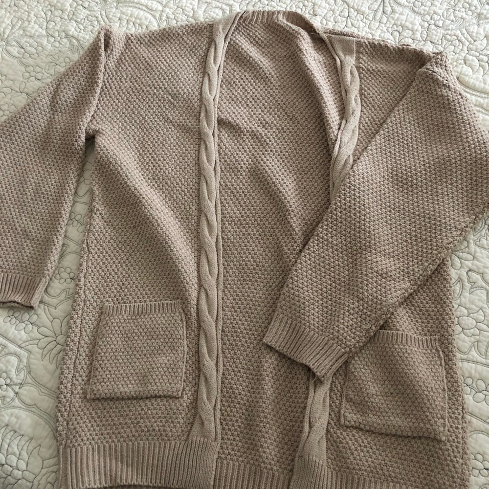 Oversized Knit Cardigan